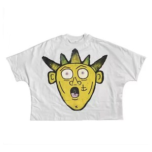 Camisetas de Moda para Hombre con Logotipo Frontal Personalizado, Impresión en Serigrafía, Corte Regular, Transpirables, Estilo Urbano, Tu Propia Marca - Product Image 3