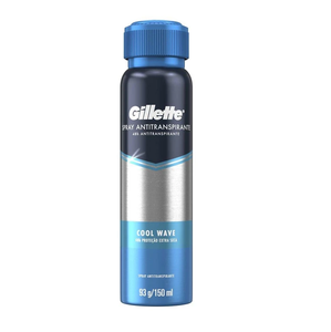6 X Gillette- Endurance Cool Wave Hombres Antitranspirante Desodorante Spray150ml - Product Image 5