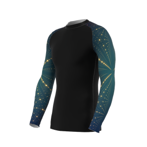 2025 New UPF50+ Professional Boxing Rash Guard Men <b>Long</b> <b>Sleeve</b> <b>Stretch</b> Lightweight Breathable Custom - Product Image 6