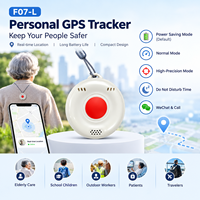 Traceur GPS 4G F07-L, alarme d'urgence SOS pour la sécurité personnelle, localisateur portable