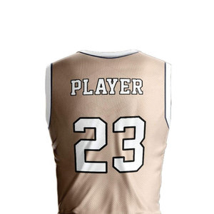 Uniformes de Baloncesto de Verano para Hombre de la Mejor Calidad, Transpirables, 100% Poliéster, Sin Mangas, con Logotipo Personalizable, Nombre del Equipo, Hecho en Pakistán - Product Image 5