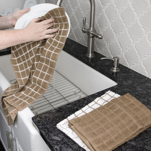 Serviettes de cuisine turques 100% coton de haute qualité, très vendues, séchage rapide, chiffon de nettoyage pour un usage quotidien, logo personnalisé pour la maison - Product Image 5