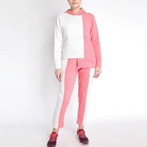 2025 meilleure qualité à la mode vêtements décontractés femmes survêtement pour adulte coton manches longues femmes survêtement - Product Image 1