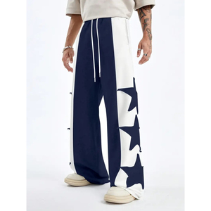 Custom Logo <b>Sweatpants</b> Men <b>Women</b> Unisex Joggers Streetwear Track Pants With Embroidery Printing Factory Wholesale - Product Image 1