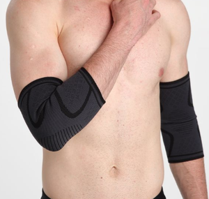 Manchons de compression élastiques en néoprène de 5 mm d'épaisseur pour le coude et le genou, idéaux pour la musculation, le fitness et l'haltérophilie - Product Image 6