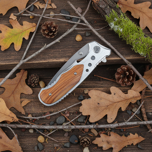 Elegante Navaja Plegable de Grado Industrial para Uso Diario en Exteriores, con Hoja de Acero Inoxidable de Borde Recto y Punta Caída, OEM - Product Image 5