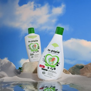Dr. Papie Gentle Baby Gel de ducha de baño a base de hierbas fórmula cero espuma hierbas tradicionales vietnamitas para la piel sensible con picazón - Product Image 4