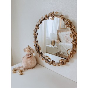 Espejo de pared decorativo para sala de estar, diseño elegante, espejo de pared de forma redonda, espejo montado en la pared al precio más barato - Product Image 6