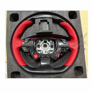 Volant de direction pour Ferrari F458 488 F12 FF, modèle ancien amélioré, nouveau volant F8 LED en fibre de carbone, fixation directe. - Product Image 5