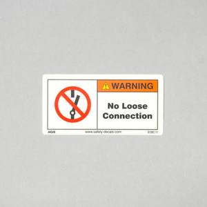 Warning Electrical Safety Adhesive <b>Sticker</b> for Industrial Equipment Power Panels Wiring Control Units-Scratchproof & <b>Waterproof</b> - Product Image 3