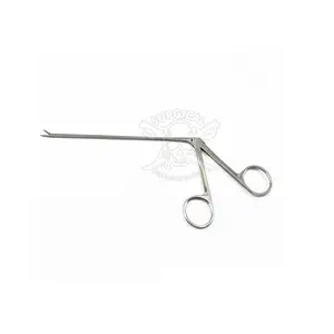 Stainless Steel Ear Cleaning Aural Forceps ENT Surgical Micro Forceps Alligator Crocodile Ear Cleaner Forceps