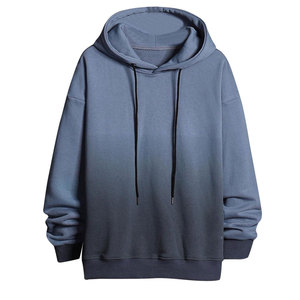 Sudadera con capucha de hombro caído con logotipo hecho a medida Sudadera con capucha de hombro caído de mezcla de algodón Fabricantes de Pakistán Sudadera con capucha de hombros caídos - Product Image 3