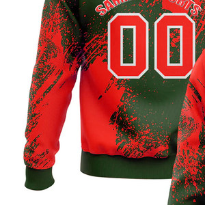 Sublimated Fleece Hoodie Women's Winter New Fashion Y2K Style <b>Animal</b> <b>Pattern</b> Crystal Decoration Hooded Casual Sports Wear - Product Image 6