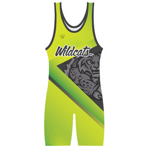 Venta al por mayor sublimada de alta calidad traje de levantamiento de pesas moda camiseta de lucha libre 2023 - Product Image 4