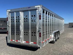 Remorque résistante de bétail pour le transport de chèvre de moutons de bétail - Product Image 2