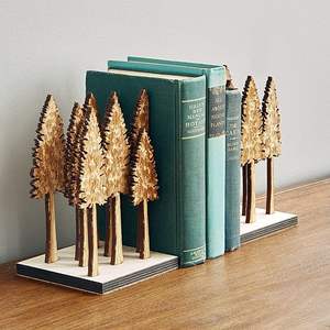 Soportes de libros duraderos modernos de moda, estante elegante para ahorrar espacio, soportes de libros de decoración para estanterías, escritorios, Idea de regalo de cumpleaños - Product Image 3