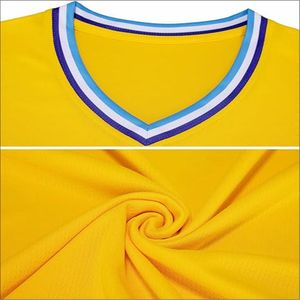 Ensemble de maillots de basket-ball réversibles personnalisés Vêtements de basket-ball imprimés de grande taille et respirants pour hommes Uniformes de leur propre équipe - Product Image 3