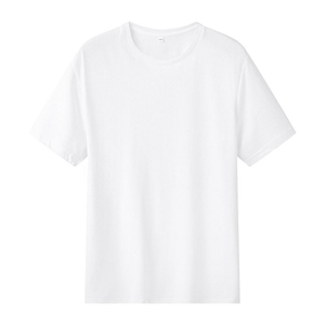 เสื้อยืดคอกลมลำลองผ้าคอตตอนถักคุณภาพสูง 100% พิมพ์ลายดิจิทัล ผ้า 180 กรัม สกรีนโลโก้ได้ สวมใส่สบาย แขนสั้น ทรงปกติ - Product Image 4