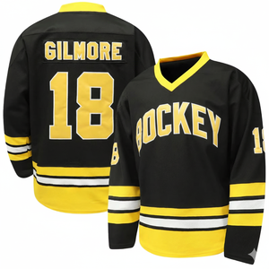 Servicio OEM al por Mayor, Personaliza Tu Diseño, Logotipo Impreso por Transferencia de Calor, Jersey de Hockey Unisex para Adultos de Spandex/Poliéster, Parte Delantera - Product Image 1