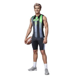 Uniformes de Fútbol 7v7 Personalizados por Sublimación, Conjuntos de Uniformes 7on7 con Nombre de Equipo y Números, Compresión Transpirable sin Mangas, Impresión 3D Unisex - Product Image 1