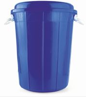 ANAX IMPEX Fûts de stockage d'eau en plastique PP de qualité industrielle supérieure, personnalisés, 60 litres, à ouverture supérieure, haute performance, finition brillante
