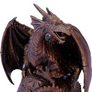 เรซิ่นสำหรับรูปปั้นหัวกะโหลก ของตกแต่งรูปมังกรข้ามพรมแดนสำหรับตกแต่งสวน สินค้าใหม่ งานประติมากรรมตั้งโต๊ะ - Product Image 1