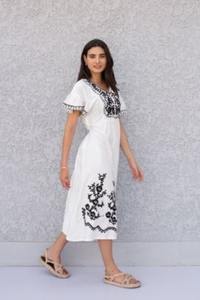 Vestido largo de manga corta - Product Image 3