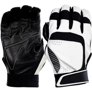 OEM Guantes de bateo de béisbol profesionales de tamaño adulto Diseño personalizado y logotipo Guantes de cuero para deportes al aire libre - Product Image 5