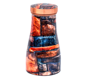 โถข้างเตียงขวดทองแดงคุณภาพพรีเมี่ยมสำหรับใช้งานประจำวันทำจากแก้วในตัวมีประโยชน์ต่อสุขภาพสำหรับห้องนอน - Product Image 1