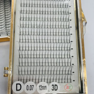 Vente en gros de cils de vison naturels de haute qualité du Vietnam 3D 4D 5D 7D Faux cils Extensions ventilateurs préfabriqués Boîtes de marque privée en gros - Product Image 1