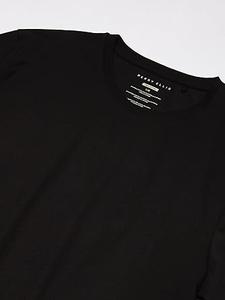 Hombres de alta calidad de lujo personalizado Boxy Heavy 100% algodón Streetwear camiseta en blanco Mock Neck Heavyweight... - Product Image 3