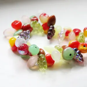 Latest Collection Random Selected Czech Mixed Fruit Tutti Frutti X Mix Color Loose Glass <b>Beads</b> for <b>Jewelry</b> Bracelet <b>Making</b> - Product Image 2