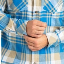 เสื้อเชิ้ตผ้าสักหลาดสำหรับผู้ชายคุณภาพพรีเมี่ยมสไตล์ล่าสุดราคาไม่แพง - Product Image 4