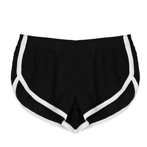Shorts en toile et maille pour homme, écologiques, sportifs, à séchage rapide, respirants, imperméables, motif uni, cordon de serrage, couleur personnalisée, logo personnalisé - Product Image 2