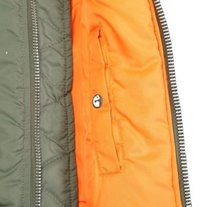 Chaqueta de Invierno Unisex con Cuello Alto, 100% Poliéster, Chaquetas Estampadas para Hombre, Logotipo Personalizado, Ropa Urbana para Hombre - Product Image 3