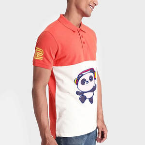 Hecho en fábrica con logotipo personalizado de algodón suave para hombres para Polos con bordado por sublimación patrón sólido tela de lona para Logo Prin - Product Image 3