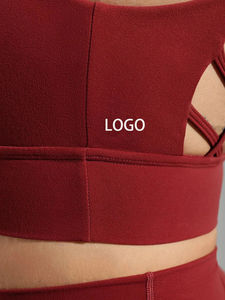 Conjunto de Yoga para Mujer 2024, Transpirable, de Secado Rápido, Pantalones Cortos con Cintura Elástica, Ropa Deportiva de Talla Grande, Color Personalizado, Venta al por Mayor - Product Image 5