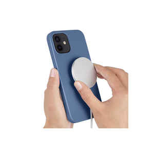 Funda Inalámbrica OYO Silksafe Verde Claro para iPhone 12 Mini, Funda Protectora Trasera de Silicona Líquida Premium, Electrochapado Especial - Product Image 5