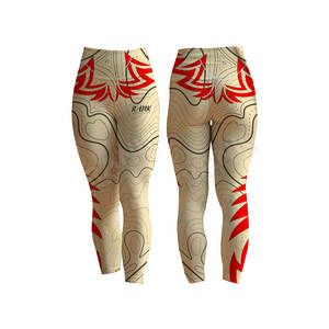 Leggings de yoga respirants à taille élastique au design unique pour femmes – Dernier style – Vente en gros de leggings pour femmes - Product Image 6