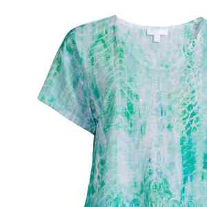 T-shirts personnalisés pour femmes en polyester et élasthanne de haute qualité, imprimés intégralement, sublimés, pour femmes, OEM personnalisé - Product Image 2