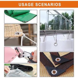 1/4 Kit di strumenti per fori manuali multiuso per fori per l'artigianato per vari scopi - Product Image 2