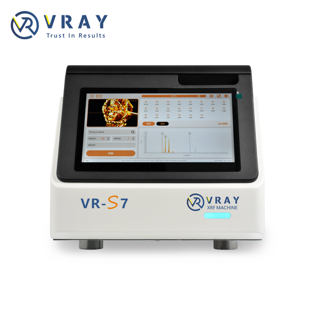 Vray All in One Portable High Precision XRF Analyzer VR-S7 for Jewelry Gold Precious Metal Compact for Factory for Jewelry Lab