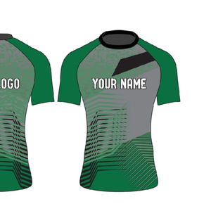 Vêtement de combat MMA personnalisé en gros, respirant, écologique, antibactérien, imprimé par sublimation, BJJ OEM, unisexe, manches courtes - Product Image 2