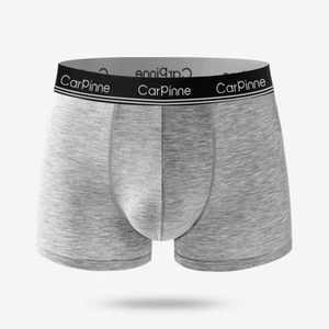 Venta al por mayor de calzoncillos bóxer para hombre logotipo personalizado ropa interior de algodón y modal transpirable pantalones cortos de moda cómodos proveedor OEM - Product Image 6