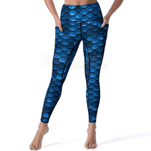 Leggings de pêche écologiques respirants à taille haute de qualité avec tissu résistant aux UV pour une protection extérieure en toutes saisons - Product Image 1