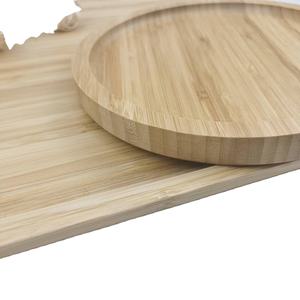 Bandeja de madera con grabado de tu nombre de marca, unidad de fabricación de la mejor bandeja de café moderna de la india, todos los materiales - Product Image 2