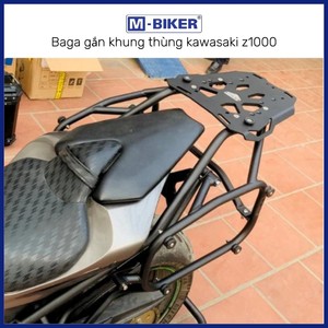 กระเป๋าใส่หมวกกันน็อคมอเตอร์ไซค์ Kawasaki แท้ Z1000แร็คอลูมิเนียม - Product Image 5