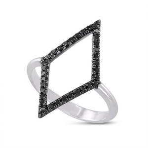 Anillo de diamante de moissanita de Plata de Ley 925, cuentas de moissanita, joyería de Hip Hop, anillo de diamante personalizado, anillo de diamante de boda - Product Image 2