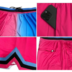 Pantalones Cortos Deportivos de Verano para Hombre, Estilo Urbano, Cintura Elástica de Algodón Sólido, Antiarrugas, para Entrenamiento - Product Image 4