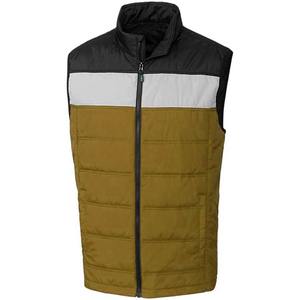 Meilleures ventes de gilets gonflés décontractés pour hommes en tissu doux rempli de coton grande taille fabriqué en usine au Pakistan décoré avec une poche - Product Image 5
